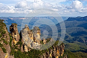 The Three Sisters, Blue Mountains, New South Wales, Australia photo
