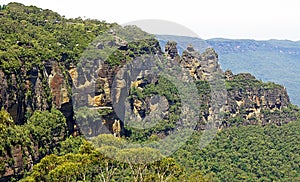 The Three Sisters in the Bluemountains National Park, Australia