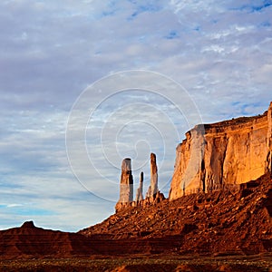 Three Sisters Butte