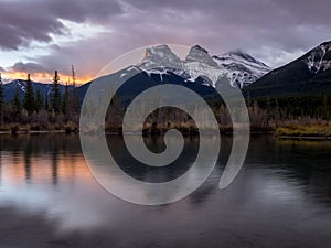 Three Sisters, Canmore Alberta