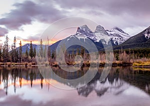 Three Sisters, Canmore Alberta