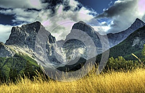 Three Sisters Canmore Canada photo