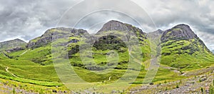 Three Sisters of Glencoe, Scotland