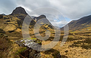 Three Sisters, Glencoe Valley