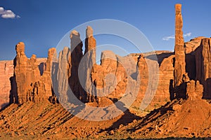 Three Sisters, Monument Valley, Arizona