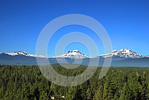 Three Sisters Mountains