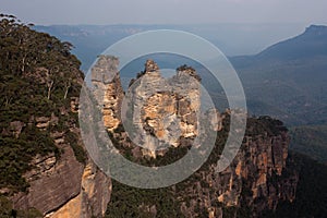 Three Sisters rock in the Blue Mountains
