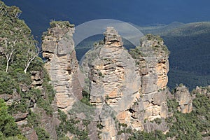 Three Sisters Rock Formation