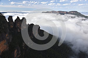 Three Sisters rock formation in the Blue Mountains National Park