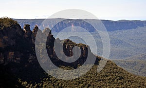 Three Sisters rock formation in the Blue Mountains National Park