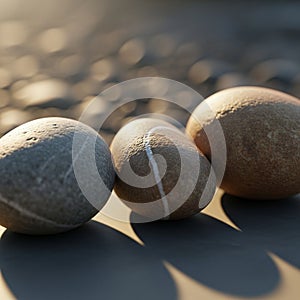 Soft lighting creates gentle shadows, enhancing their textures