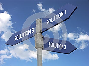 Three solutions