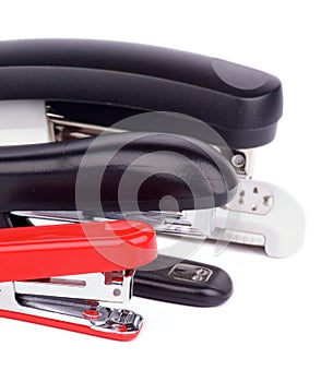 Three Staplers