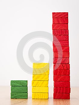 Three step of risk tower