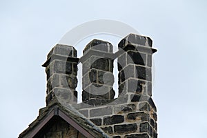 Three Stone Chimneys.