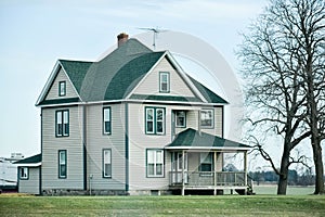 Three Story Home with Front Porch