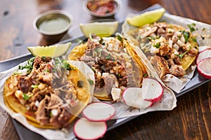 three street tacos
