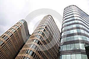 Three office buildings