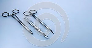Three surgical instruments