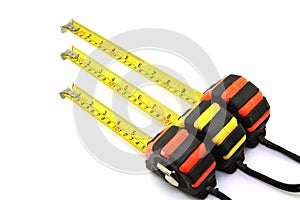 Three tape measure