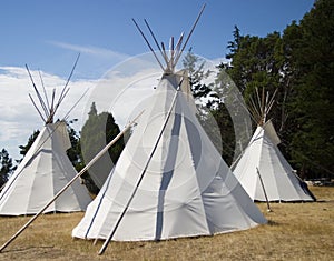 Three Teepees