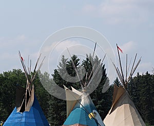 Three Teepees