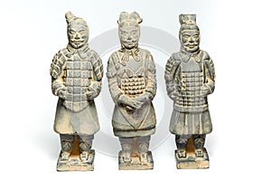 Three Terra Cotta Warriors by ancient china