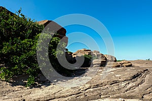 Three thousand waving the rocks beneath the Mekong river, Ubon R