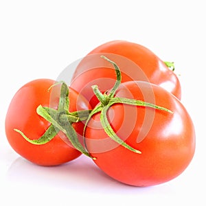 Three tomatoes