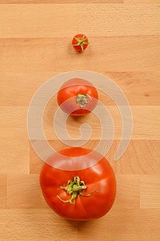 Three tomatos