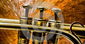 Three Trumpet Valves