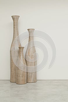 Three vases