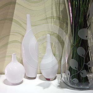 Three vases