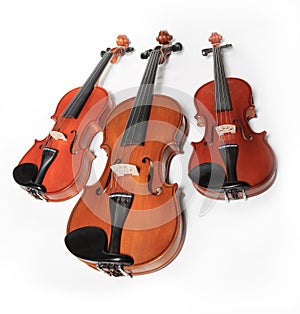 Three violins