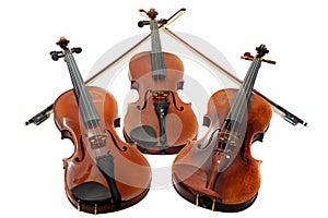 Three violins