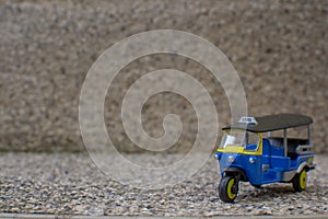 Three wheel taxis in Thailand