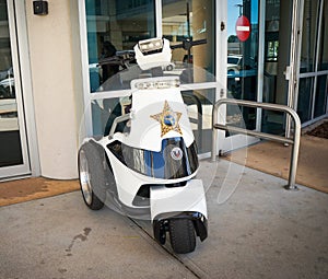 Three-wheeled scooters for Parking enforcement, Hillsborough County Sheriffâ€™s office