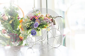 Three Wheeler Flower Bouquet