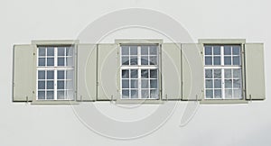 Three windows