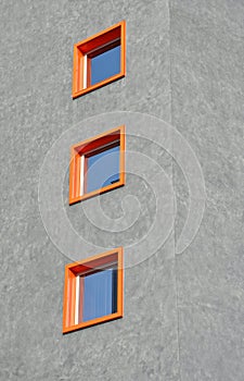 Three windows