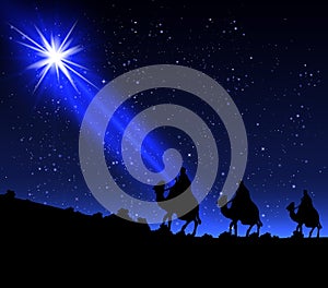 The three wise men of the star