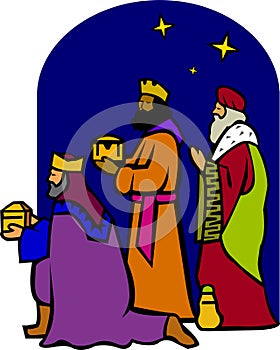 Three Wisemen of the Nativity/eps