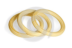 Three Wooden Rings