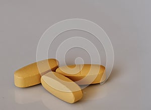 Vitamin pills for body health photo