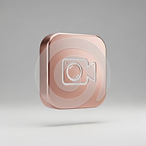 ThreeDimensional Speech Bubble Emerald Green