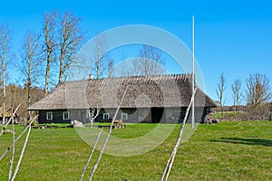 Threshing barn