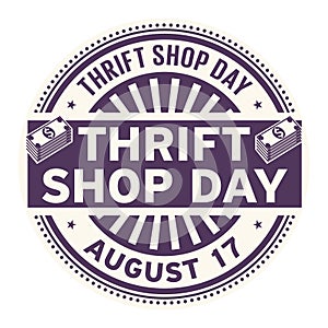 Thrift Shop Day, August 17 photo