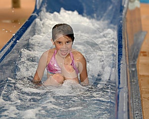 Thrill of a Water Slide