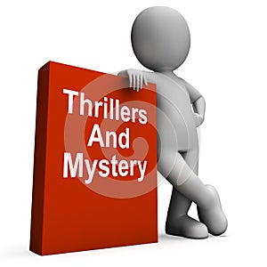 Thrillers And Mystery Book With Character