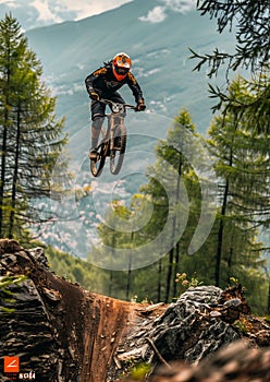 Thrilling Adventures on the Italian Dirt Trails: A Vertical Gran photo